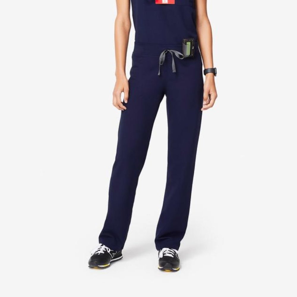 Figs Women's Navy Blue Livingston Scrub Pants